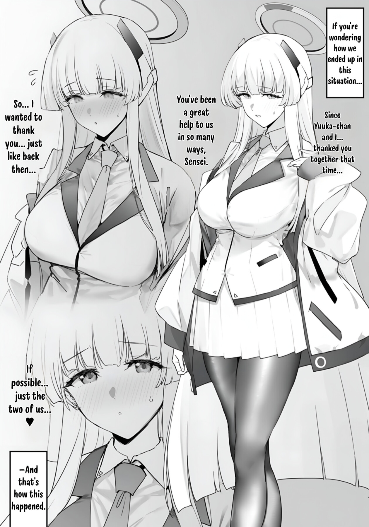 Hentai Manga Comic-A book about flirting with Noah-chan-Read-3